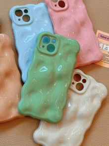 Simple Solid Color Macaron Compatible With Apple 16pro Max Phone Case, Apple 17 New Model 14 Soft Case 15
