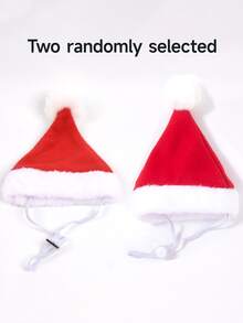 Christmas Pet Scarf - Dog And Cat Holiday Scarf, Santa Claus And Snowman Pattern, Hand-Wash Polyester Material, A Gift For Your Beloved Pet On This Festive Occasion Suitable For Small And Medium-Sized Dogs And Cats With A Neck Circumference Up To 13.78 Inches - Multicolor - View 11