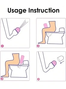 1个便携式旅行冲洗瓶，防漏会阴清洁喷雾瓶，便携式女性卫生清洁器，大容量手持旅行冲洗器，500毫升，随机款式收纳袋 - 彩色 - 查看 8