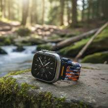 1Pc Braided Elastic Nylon Strap, Compatible With Apple Watch Series11 42mm 46mm For Men And Women,Compatible WithUltra 49mm 45mm 44mm 46mm 42mm 41mm 40mm 38mm Ultra 2/Ultra, Casual And Soft Nylon Elastic Woven Strap, Compatible With Single Loop Hook And Loop Adjustable 10/9/8/7/6/5/4/3/2/1/SE