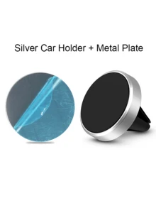 1 Giá đỡ điện thoại từ tính cho ô tô, Giá đỡ định vị ô tô, Thiết kế từ tính, Tương thích với iPhone, điện thoại Android, Quà tặng sinh nhật, Phụ kiện ô tô cho gia đình và bạn bè - Nhiều màu - Xem 10