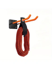 Wandmontierte Garage Aufbewahrungshaken, geeignet für Gartengeräte, einfach zu installieren, robustes Metall Material, Wandhaken, Garage Organisation, Schaufel und Rechen Haken, Werkzeughalter für den Garten, Garage Zubehör, Geschenk für Männer im Garten, inklusive Schrauben - Verschiedenfarbig - Übersicht 6