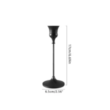 3 Stücke/Set Eisenkerzenhalter Taper, dekorativer Kerzenständer - Kerzenhalter für Hochzeit, Essen, Party - antikes Messing, Kamindekor Kerzenständer Tischdekoration für Hochzeit, Zuhause, Feiertagsdekor, Festivaldekor Zuhause