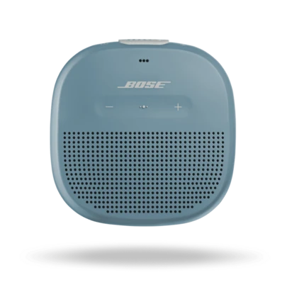 Bose SoundLink® Micro 蓝牙扬声器：带麦克风的小型便携式防水扬声器 - 石蓝色