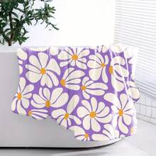 1pc Bohemian Floral Pattern Quick Dry Microfiber Towel Oversized Ultra-Fine Fiber Breathable Portable Swimming Travel Towel Portable Ultralight Camping Hiking Bath Towels Multiple Sizes For Swimming Vacation Travel Women Travel Gym Yoga Resort Mountain Climbing Shower Camping Accessory Ultra Absorbent & Quick-Dry, Luxury Bath Sheet For Spa, Hotel, Home Use