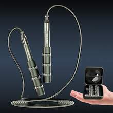 MOGOLD Sport Jump Rope Boxing Replacement Sports Bodybuilding Weighted Crossfit Sport Man Bodybuilding Sport Jump Weights Fitness Gym Man Professional Rope For Jump Bodybuilding Creative Crossfit Rope Adjustable Crossfit Rope Gym Weight Jump Rope Creative