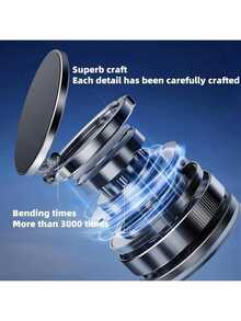 Magnetischer Handyhalter 360° verstellbar und faltbar, starker Saugnapf Vakuum-Saugnapf tragbarer Armaturenbrett-Handyhalter kompatibel mit iPhone, Android-Handy, Geschenk für Geburtstag, Familie, Freunde, für Sommer, Badezimmer, Küche, Geburtstags-Geschenke, Handyhalterung, Handyzubehör mit hoher Tragfähigkeit