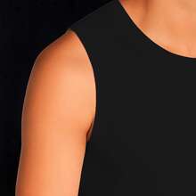 Men's Tank Top With Printed Fighting Statues, 100% Cotton, Comfortable Everyday Style, Sizes S To XL - màu đen - Xem 3