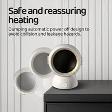 SOKANY 600W/1200W Portable Electric Space Heater, Dual Speed, Wide Angle Heating, Energy Efficient Home Use, Overheat Protection, Lightweight & Compact For Office, Bedroom, Study Room, Rapid Heating In Winter - EU C Type Plug(220-240V) - View 8