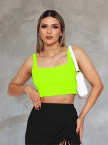 Women Tops - 青檸色 - 查看 1