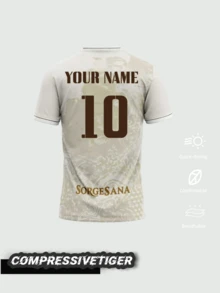 Áo đấu Napoli FC màu kaki tùy chỉnh mùa giải 2022/23 - Tên và số cá nhân hóa - Thiết kế ôm sát thoáng khí giúp bạn thi đấu tốt nhất - Trang phục thể thao mùa hè dành cho người hâm mộ, túi đựng đồ du lịch. - Màu Khaki - Xem 3