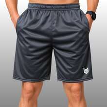 KIT 2 Men's Chimpas Bermuda Shorts Sports Shorts For Sports Training Bodybuilding Walking Running - GREY-UNITARY - Xem 5