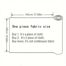 1 miếng vải kẻ caro họa tiết nơ - 57,08x19,68 inch (145x50cm) dùng cho đồ thủ công DIY, ví & túi xách thủ công | Họa tiết sang trọng, chất liệu cao cấp, thời trang đa năng, dệt may, nơ tóc & chần bông - Nhiều màu - Xem 7