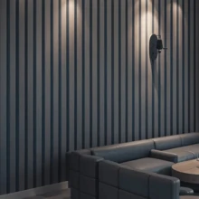 1pc Wood Grain 3D Self-Adhesive Wall Sticker, Waterproof & Oil-Proof PVC Wallpaper, Easy To Install & Peel, Durable & Anti-Scratch, Home Decor Wallpaper, Pre-Lined Design, Semi-Gloss Finish, Rectangular Shape, Multi-Surface Application, One-Time Use For Ceramic Surface Vinyl Home Renovation Wallpaper, 17.71X393.7inch Wall Paper Wall Stickers Wall Decor Room Decor Bedroom Decor