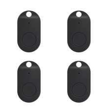 1 peça de alarme antiperda oval de curto alcance, localizador de chaves, alarme bidirecional, carteira de telefone, dispositivo inteligente antiperda, alarme antiperda para animais de estimação, compatível com Android, alimentado por bateria de botão (CR2032, substituível), adequado para lembrete de perda de itens (quando o dispositivo vinculado é colocado a mais de 25 metros de distância)