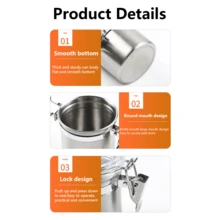 Metal/Plastic Sealed Cans, Small Portable With Sealed Cans, Tobacco Storage Tank, Two Models Can Be Selected