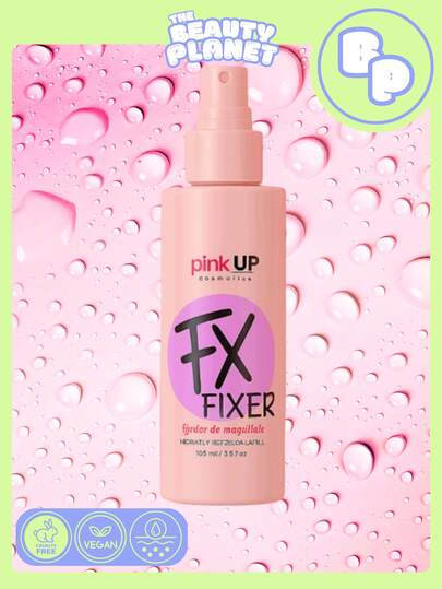 Pink Up | Fx Fixer | Sella Y Prolonga El Maquillaje Hasta 12 Hrs | Hidrata A Profundidad Sin Sensación Pegajosa | Fijador De Maquillaje | Skincare | 150 Ml |