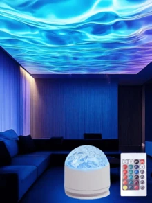 16 Color Aurora Night Light Cube With Remote Control That Can Be Replaced At The Same Time, Suitable For Bedroom And Living Room Wall Decoration, Very Suitable For Gift Giving Ocean Lights