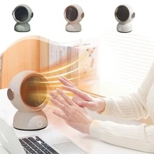 SOKANY 600W/1200W Portable Electric Space Heater, Dual Speed, Wide Angle Heating, Energy Efficient Home Use, Overheat Protection, Lightweight & Compact For Office, Bedroom, Study Room, Rapid Heating In Winter - EU C Type Plug(220-240V) - View 2