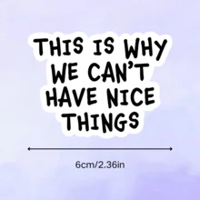 Pegatina de vinilo impermeable 2024 - Diseño de gato blanco y negro, calcomanía duradera para parachoques, portátiles, botellas de agua - Ideal para amantes de los libros y decoración, suministros de pegatinas de gato para scrapbooking y papelería - Multicolor - Ver 7