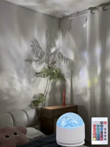 16 Color Aurora Night Light Cube With Remote Control That Can Be Replaced At The Same Time, Suitable For Bedroom And Living Room Wall Decoration, Very Suitable For Gift Giving Ocean Lights