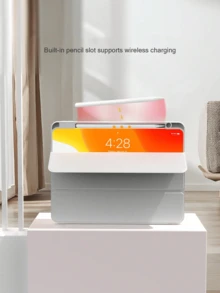 TPU 皮革翻盖保护套，兼容 iPad A16（第 11/10 代）、第 9/8/7 代（10.2 英寸）、iPad Air（10.9 英寸）、iPad Pro（11 英寸）、iPad Air（10.9 英寸）、iPad Pro（12.9 英寸），灰色 - 淺灰色 - 查看 9