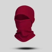 1pc Autumn/Winter Thermal Lined Ski Mask, Windproof Warm Balaclava For Hiking, Cycling, Multi-Functional Sports Headwear