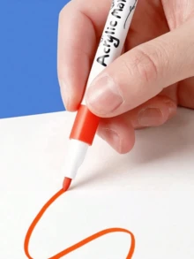 60-Colors Acrylic Markers Set - 60/48/36/24pcs Set Water-Based Coloring Pens For Student Art, Anime, Drawing And Sketching Back To School - Colorful - View 7