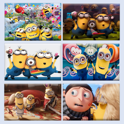 Minions قماش خلفية عيد ميلاد الميني ونز، عناصر ديكور حفلة عيد ميلاد بموضوع الميني ونز، لافتة عيد ميلاد الميني ونز قماش الحائط، ترتيب المشهد
