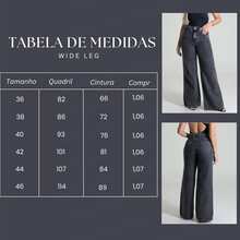Women's Wide Leg Black Marbled Mid-Rise Wide Leg Jeans - Xám - Xem 5