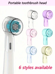 Toothbrush Head Covers - For Electric Toothbrush Head Covers Portable Toothbrush Heads Pod Case Protector Compatible With IO Brush Heads, Easy-To-Replace, Dustproof, With Air Holes And Portable For Home And Outdoor Travel - A Must-Have Travel Accessory,Christmas Decorations Home,Personalised Gifts,The Best Christmas Gifts For Women/Men