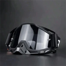 100 Motocross Goggles And Off-Road Windshield - Black - View 8