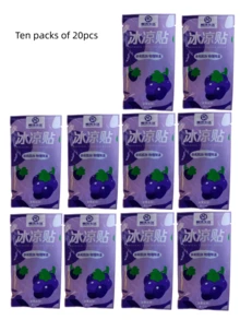 20 Pieces Of Cold Stickers To Cool Down Summer Antipyretic Stickers For Summer Students' Training, Travel, Small Gifts For Parties, Holiday Gatherings, Game Activities, Hot/Cold Water Bags, Cool Stickers For Refreshing Classes, Ice Stickers For Mobile Phone Cooling Stickers.(New And Old Models Are Shipped At Random.) Summer Cooling,Beach,Travel