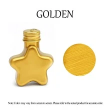 Christmas Metallic Acrylic Paint Set (6 Colors, 50ml Each) – Shiny Holiday Paints For DIY Crafts, Decorations & Art Projects