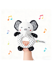 Teething rattle toy