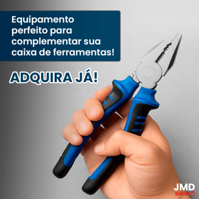 Alicate Universal 8 polegada Eletricista Profissional Ferramenta Isolado Multiuso Industrial Super Dureza Ferramenta