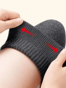 1 Pair Extra Long & Thick Knee Pads, Winter Warm Leg Warmers, Knee Joint Protector For Men & Women, Elderly & Middle-Aged, Long Knee Sleeve Warmers