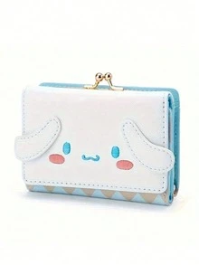 Sanrio Mother's Day/Valentine's Day Gift, 1pc Cute Hello Kitty & Pompompurin Everyday Commute/Birthday Gift Wallet Card Holder Multifunctional Organizer
