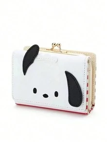 Sanrio Mother's Day/Valentine's Day Gift, 1pc Cute Hello Kitty & Pompompurin Everyday Commute/Birthday Gift Wallet Card Holder Multifunctional Organizer