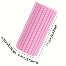 1 peça/3 peças de esponja de limpeza multiuso, ferramenta mágica para remoção de poeira, espanador doméstico de poliestireno reutilizável para persianas, vidros, rodapés, saídas de ar, espelhos e trilhos de janelas - adequado para sala de estar, banheiro, cozinha