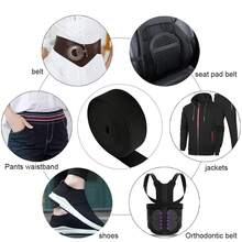 1 Roll 5m/197in High Elastic Durable Elastic Band, Suitable For Various DIY Sewing Crafts/Pants Waistbands/Lingerie Sewing/Garment Accessories, Can Also Be Used For Bundling, Sealing, Office Rubber Bands, And Home Organization - White - View 8