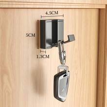 1pc Heavy Duty Folding Wall Hook Organizer - Durable & Space-Saving - Multipurpose Coat, Towel, Key & Cloth Holder - Easy Mount For Bathroom, Back Door & Closet Use,His Comments, Hanging His Bag, Hangers, Interests, Relationships, Wall Shelves, Wall Hangers, Adhesives, Door Hooks, Wall Stickers, Comments - Multicolor - View 11