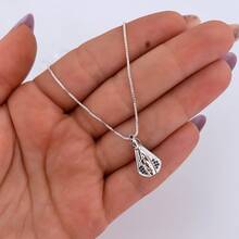 Our Lady Of Aparecida Stones Necklace, 925 Silver Plated - 銀色 - 查看 3