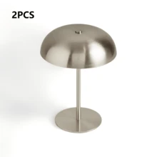 Kexinlighting 1pc Simple Nordic Modern Adjustable Touch Lamp, 3 Brightness Levels, Bedside Night Light, Portable Atmosphere Lamp, Monochrome Finish, Touch LED Lamp With 1800mAh Rechargeable Battery, USB Charging Lamp, Creative Minimalist Design Lamp, Ideal Lamp For Bedroom Nightstand, Decoration For Bedroom/Living Room/Dining Room/Cafe, Valentine's Day Gift - one-size - View 14