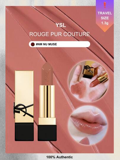  YSL YVES SAINT LAURENT ROUGE PUR COUTURE NM 1.3g