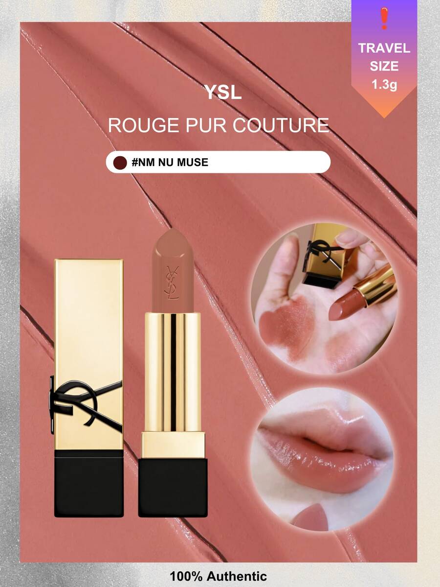 YSL YVES SAINT LAURENT ROUGE PUR COUTURE NM 1.3g
