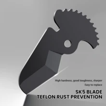 AIRAJ 切割刀 PEX 管切割机 42mm PEX 管切割机 PEX 管切割机 8 英寸 SK5 PEX 管切割工具 适用于 PEX PVC PPR 塑料切割 手动工具 工业级家用多功能切割刀 便携式切割工具 - 白色 - 查看 5