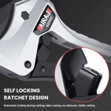 AIRAJ Cutting Knife Pex Cutting Machine 42mm Pex Pipe Cutting Machine Pex Pipe Cutting Machine 8-Inch Sk5 Pex Pipe Cutting Tool For Pex Pvc Ppr Plastic Cutting Manual Tool Industrial Grade Household Multifunctional Cutting Knife Portable Cutting Tool - White - View 4