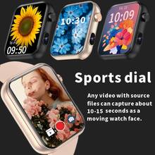 SENBONO Women Smart Watch With Bulit-In Camera, Dynamic Watch Faces, Wireless Call, Local Music, 32Mb RAM,512Mb ROM, Audio Recording,Music Player, Weather, Heart Rate/Sleep Monitoring, Calorie Fitness Tracker,Calculator, SOS Call, Pedometer, Message Reminder Smartwatch For Android,Gift For Men Women - Multicolor - View 6