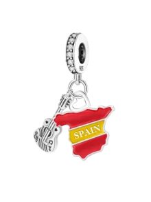 1件925纯银西班牙珠吊坠，适合女士手链、手镯DIY饰品制作及日常搭配，是女孩的理想配饰。 - 串珠 - 查看 17